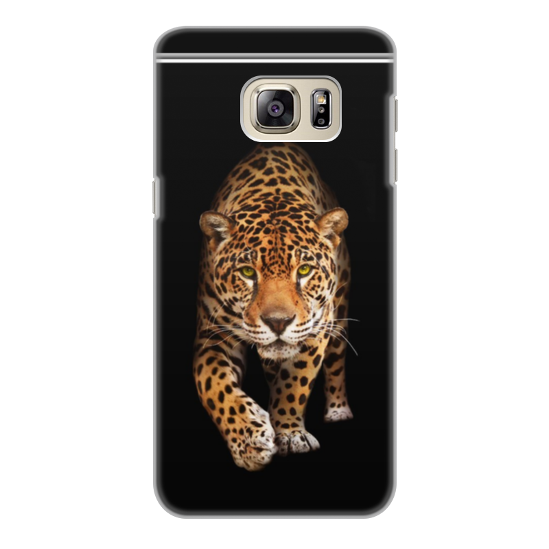 Printio Чехол для Samsung Galaxy S6 Edge, объёмная печать Леопард. живая природа printio чехол для samsung galaxy s6 edge объёмная печать леопард живая природа