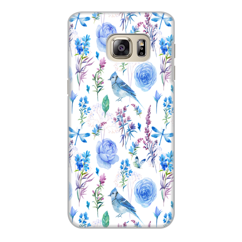 Printio Чехол для Samsung Galaxy S6 Edge, объёмная печать Птицы printio чехол для samsung galaxy s6 edge объёмная печать russia