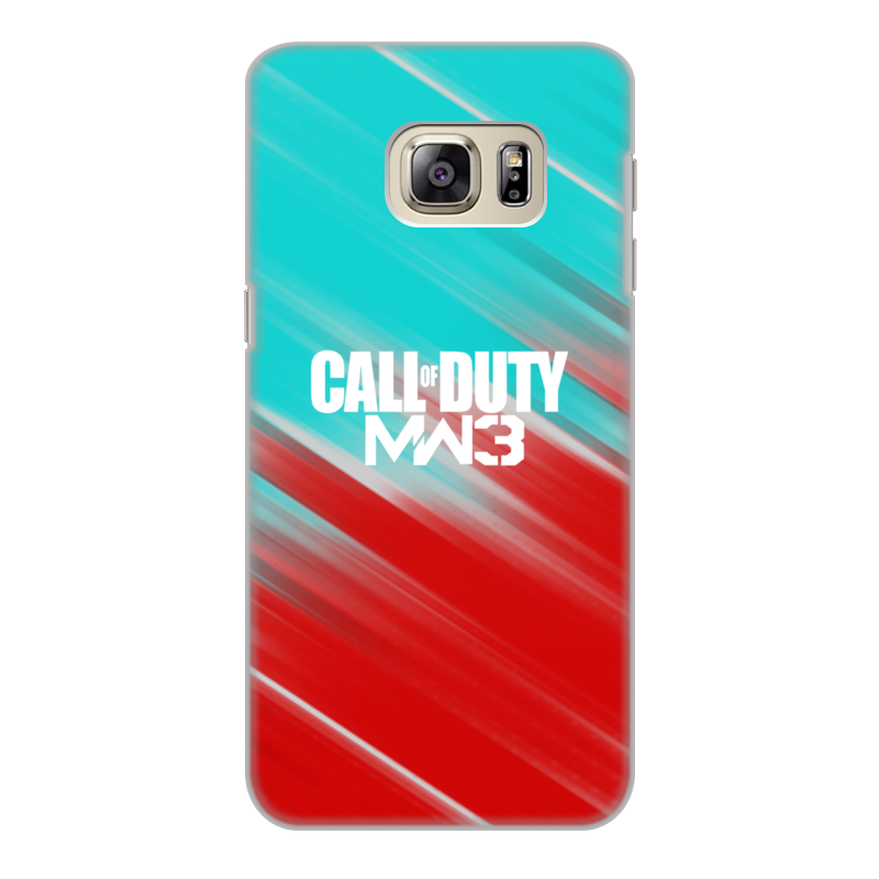 Printio Чехол для Samsung Galaxy S6 Edge, объёмная печать Call of duty