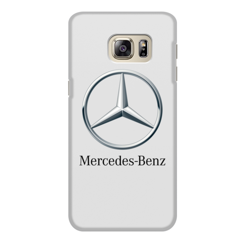 Printio Чехол для Samsung Galaxy S6 Edge, объёмная печать Mercedes-benz