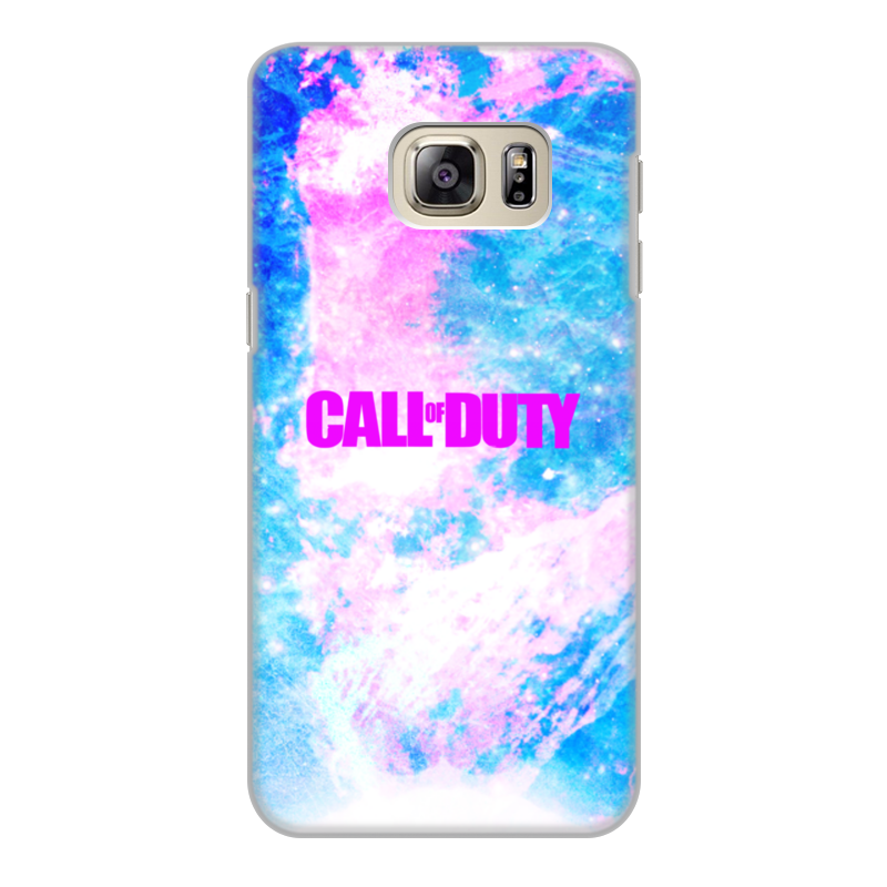 Printio Чехол для Samsung Galaxy S6 Edge, объёмная печать Call of duty