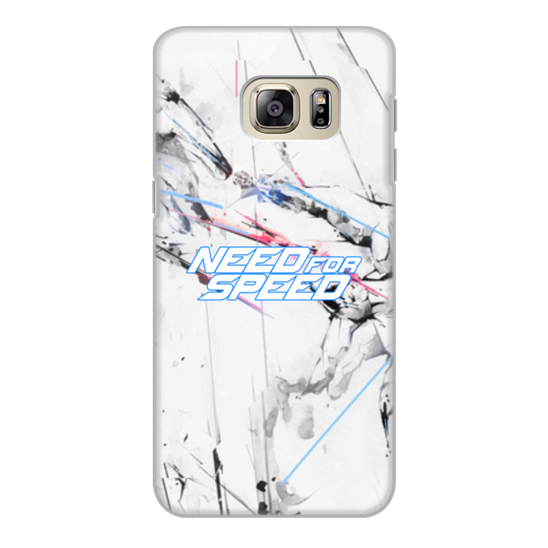 Printio Чехол для Samsung Galaxy S6 Edge, объёмная печать Need for speed