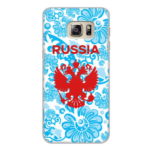 Заказать чехол для Samsung Galaxy S6/S6 Edge в Москве. Чехол для Samsung Galaxy S6 Edge, объёмная печать Russia от THE_NISE  - готовые дизайны и нанесение принтов.
