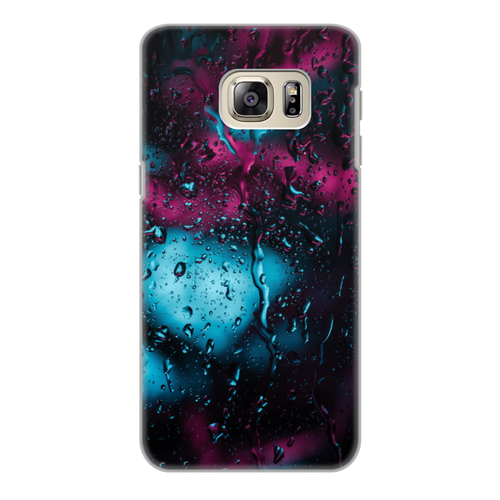 Заказать чехол для Samsung Galaxy S6/S6 Edge в Москве. Чехол для Samsung Galaxy S6 Edge, объёмная печать Дождь от FireFoxa - готовые дизайны и нанесение принтов.