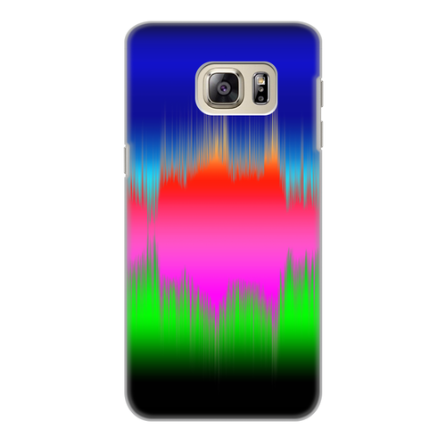 Заказать чехол для Samsung Galaxy S6/S6 Edge в Москве. Чехол для Samsung Galaxy S6 Edge, объёмная печать Звуковая волна от THE_NISE  - готовые дизайны и нанесение принтов.