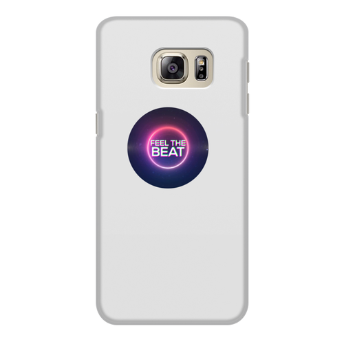 Заказать чехол для Samsung Galaxy S6/S6 Edge в Москве. Чехол для Samsung Galaxy S6 Edge, объёмная печать Feel the beat  от EDM Clothes - готовые дизайны и нанесение принтов.
