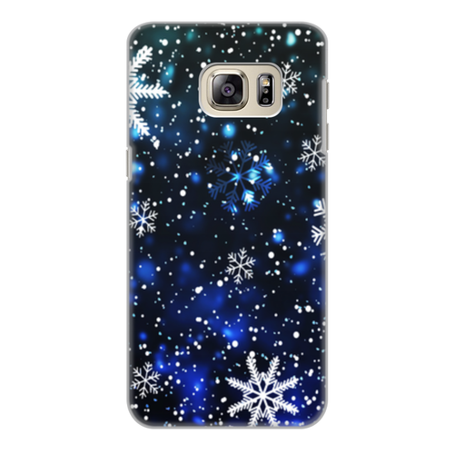 Заказать чехол для Samsung Galaxy S6/S6 Edge в Москве. Чехол для Samsung Galaxy S6 Edge, объёмная печать Новый год от THE_NISE  - готовые дизайны и нанесение принтов.
