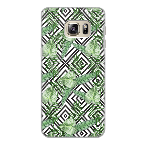Заказать чехол для Samsung Galaxy S6/S6 Edge в Москве. Чехол для Samsung Galaxy S6 Edge, объёмная печать листья от THE_NISE  - готовые дизайны и нанесение принтов.