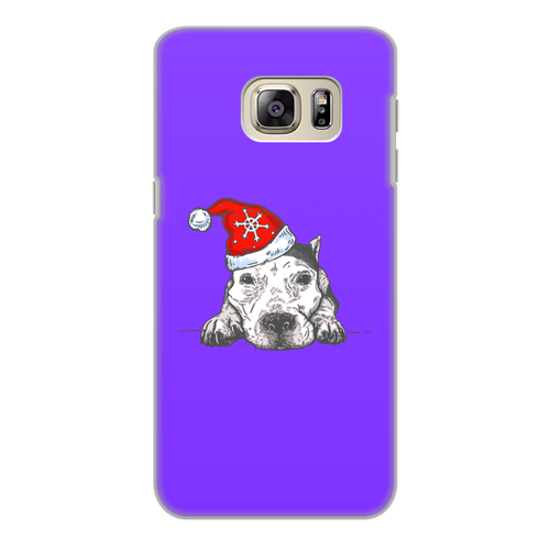 Заказать чехол для Samsung Galaxy S6/S6 Edge в Москве. Чехол для Samsung Galaxy S6 Edge, объёмная печать собака от THE_NISE  - готовые дизайны и нанесение принтов.