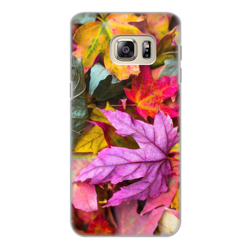 Заказать чехол для Samsung Galaxy S6/S6 Edge в Москве. Чехол для Samsung Galaxy S6 Edge, объёмная печать Осень от FireFoxa - готовые дизайны и нанесение принтов.