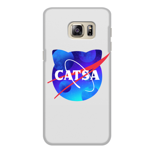 Заказать чехол для Samsung Galaxy S6/S6 Edge в Москве. Чехол для Samsung Galaxy S6 Edge, объёмная печать Catsa от Maria Bobrova - готовые дизайны и нанесение принтов.