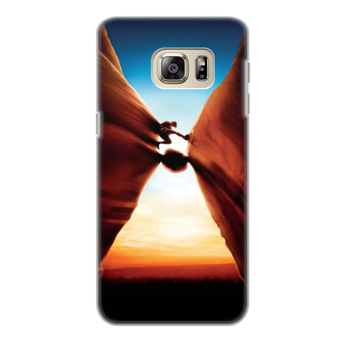 Заказать чехол для Samsung Galaxy S6/S6 Edge в Москве. Чехол для Samsung Galaxy S6 Edge, объёмная печать 127 часов от skynatural - готовые дизайны и нанесение принтов.