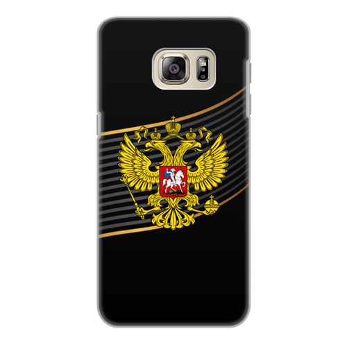 Заказать чехол для Samsung Galaxy S6/S6 Edge в Москве. Чехол для Samsung Galaxy S6 Edge, объёмная печать Герб РФ от THE_NISE  - готовые дизайны и нанесение принтов.