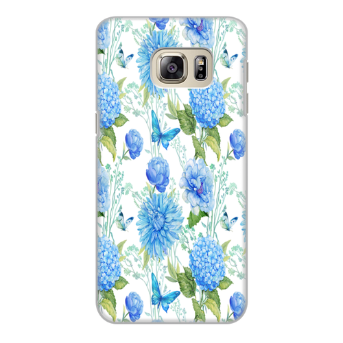 Заказать чехол для Samsung Galaxy S6/S6 Edge в Москве. Чехол для Samsung Galaxy S6 Edge, объёмная печать бабочки от THE_NISE  - готовые дизайны и нанесение принтов.