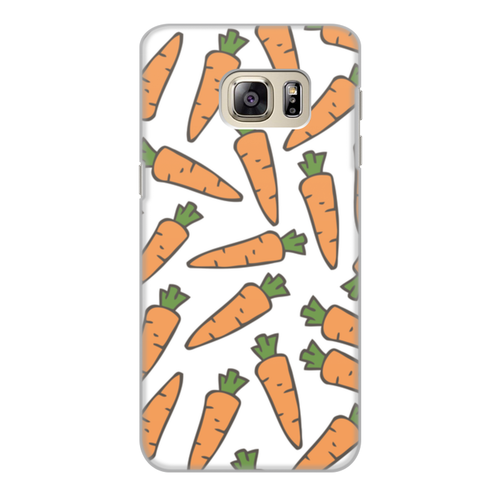Заказать чехол для Samsung Galaxy S6/S6 Edge в Москве. Чехол для Samsung Galaxy S6 Edge, объёмная печать Морковки от skynatural - готовые дизайны и нанесение принтов.