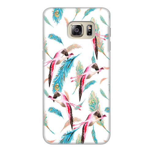 Заказать чехол для Samsung Galaxy S6/S6 Edge в Москве. Чехол для Samsung Galaxy S6 Edge, объёмная печать птички от THE_NISE  - готовые дизайны и нанесение принтов.