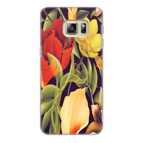 Заказать чехол для Samsung Galaxy S6/S6 Edge в Москве. Чехол для Samsung Galaxy S6 Edge, объёмная печать сад цветов от THE_NISE  - готовые дизайны и нанесение принтов.