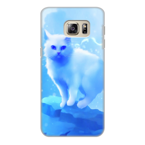 Заказать чехол для Samsung Galaxy S6/S6 Edge в Москве. Чехол для Samsung Galaxy S6 Edge, объёмная печать Кошка от THE_NISE  - готовые дизайны и нанесение принтов.
