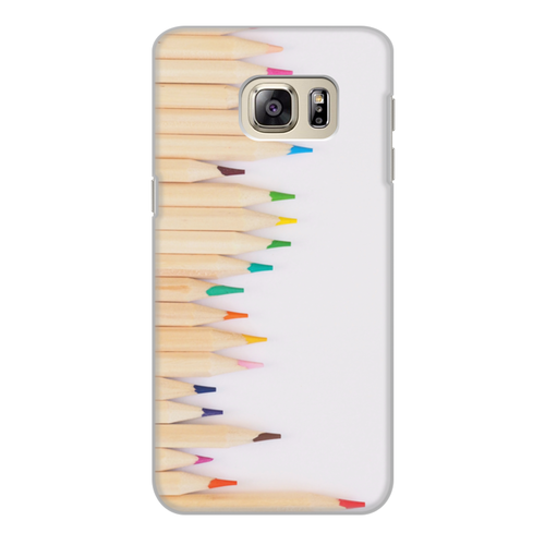 Заказать чехол для Samsung Galaxy S6/S6 Edge в Москве. Чехол для Samsung Galaxy S6 Edge, объёмная печать Карандаши от FireFoxa - готовые дизайны и нанесение принтов.