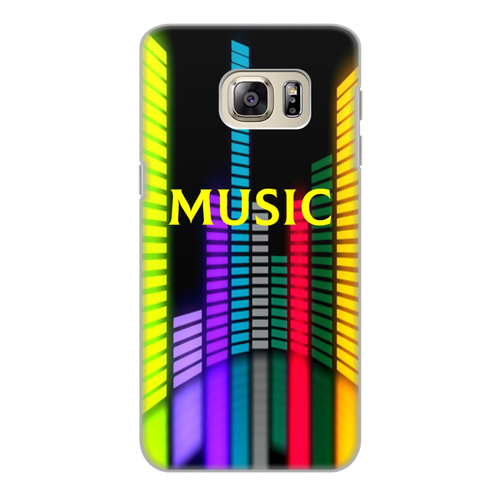 Заказать чехол для Samsung Galaxy S6/S6 Edge в Москве. Чехол для Samsung Galaxy S6 Edge, объёмная печать Music от THE_NISE  - готовые дизайны и нанесение принтов.