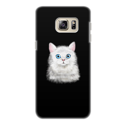 Заказать чехол для Samsung Galaxy S6/S6 Edge в Москве. Чехол для Samsung Galaxy S6 Edge, объёмная печать кошка от THE_NISE  - готовые дизайны и нанесение принтов.