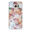 Заказать чехол для Samsung Galaxy S6/S6 Edge в Москве. Чехол для Samsung Galaxy S6 Edge, объёмная печать Деньги от THE_NISE  - готовые дизайны и нанесение принтов.