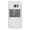 Заказать чехол для Samsung Galaxy S6/S6 Edge в Москве. Чехол для Samsung Galaxy S6 Edge, объёмная печать Штрих код леса от ISliM - готовые дизайны и нанесение принтов.