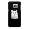Заказать чехол для Samsung Galaxy S6/S6 Edge в Москве. Чехол для Samsung Galaxy S6 Edge, объёмная печать кошка от THE_NISE  - готовые дизайны и нанесение принтов.