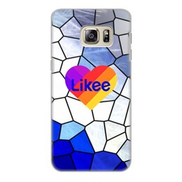 Заказать чехол для Samsung Galaxy S6/S6 Edge в Москве. Чехол для Samsung Galaxy S6 Edge, объёмная печать Likee от THE_NISE  - готовые дизайны и нанесение принтов.