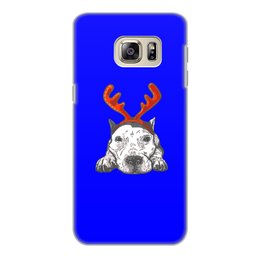 Заказать чехол для Samsung Galaxy S6/S6 Edge в Москве. Чехол для Samsung Galaxy S6 Edge, объёмная печать собака от THE_NISE  - готовые дизайны и нанесение принтов.