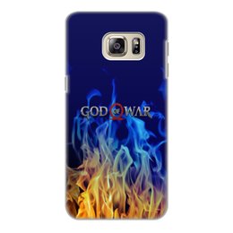 Заказать чехол для Samsung Galaxy S6/S6 Edge в Москве. Чехол для Samsung Galaxy S6 Edge, объёмная печать God of War от THE_NISE  - готовые дизайны и нанесение принтов.
