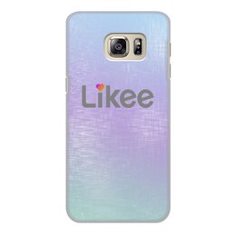 Заказать чехол для Samsung Galaxy S6/S6 Edge в Москве. Чехол для Samsung Galaxy S6 Edge, объёмная печать Likee от THE_NISE  - готовые дизайны и нанесение принтов.