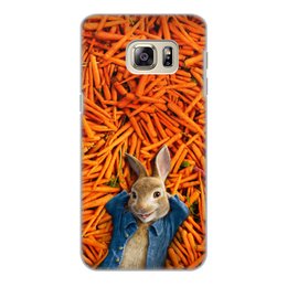 Заказать чехол для Samsung Galaxy S6/S6 Edge в Москве. Чехол для Samsung Galaxy S6 Edge, объёмная печать Кролик Питер от skynatural - готовые дизайны и нанесение принтов.