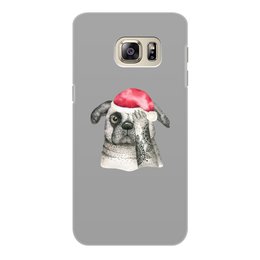 Заказать чехол для Samsung Galaxy S6/S6 Edge в Москве. Чехол для Samsung Galaxy S6 Edge, объёмная печать Собака от THE_NISE  - готовые дизайны и нанесение принтов.