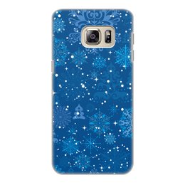 Заказать чехол для Samsung Galaxy S6/S6 Edge в Москве. Чехол для Samsung Galaxy S6 Edge, объёмная печать новый год от THE_NISE  - готовые дизайны и нанесение принтов.