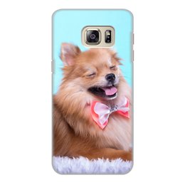 Заказать чехол для Samsung Galaxy S6/S6 Edge в Москве. Чехол для Samsung Galaxy S6 Edge, объёмная печать  Собака от THE_NISE  - готовые дизайны и нанесение принтов.