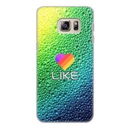 Заказать чехол для Samsung Galaxy S6/S6 Edge в Москве. Чехол для Samsung Galaxy S6 Edge, объёмная печать Likee от THE_NISE  - готовые дизайны и нанесение принтов.