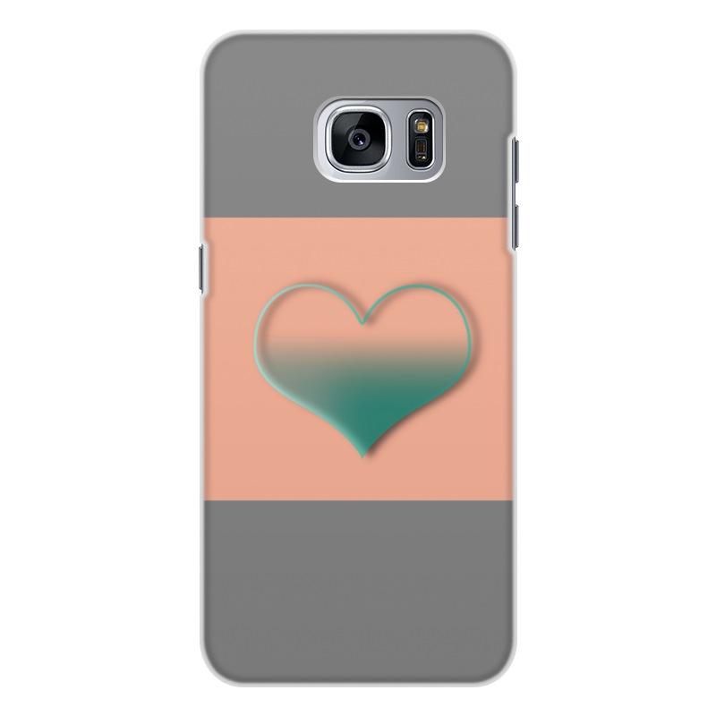 Printio Чехол для Samsung Galaxy S7, объёмная печать валентинка