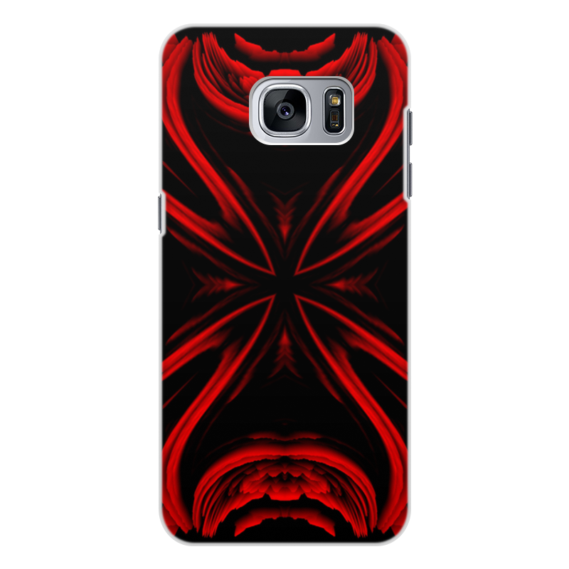 Printio Чехол для Samsung Galaxy S7, объёмная печать Красная ртуть