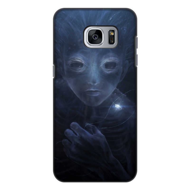 Printio Чехол для Samsung Galaxy S7, объёмная печать Призрак глубокого моря printio чехол для samsung galaxy s8 объёмная печать призрак глубокого моря