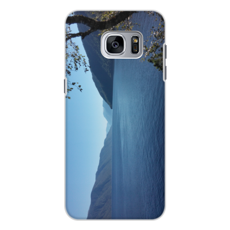 Printio Чехол для Samsung Galaxy S7, объёмная печать Удивительный алтай силиконовый чехол на vivo y3s озеро для виво ю3с