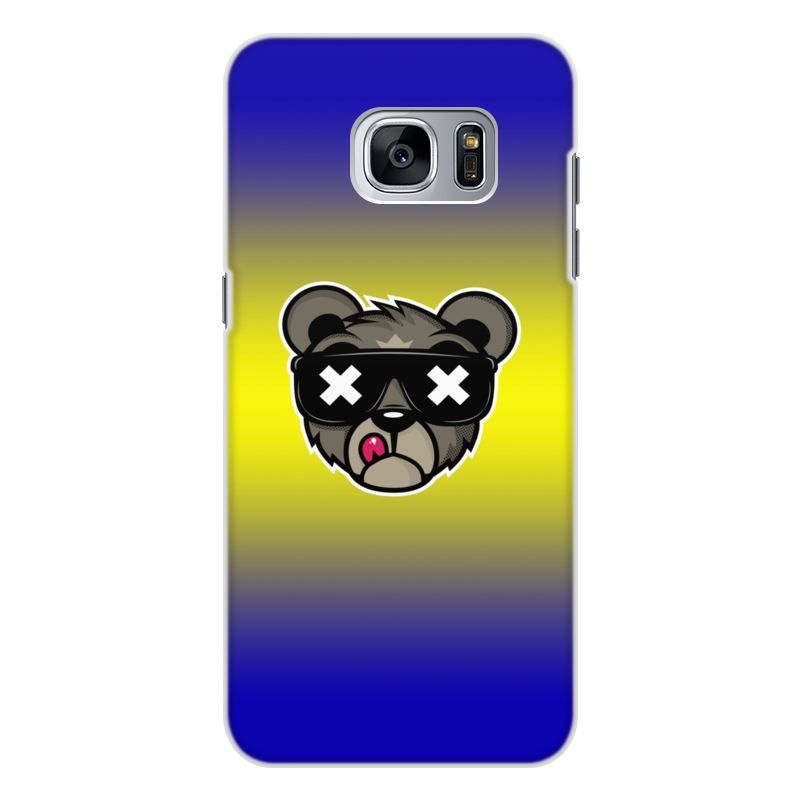 Printio Чехол для Samsung Galaxy S7, объёмная печать Медведь printio чехол для samsung galaxy s7 объёмная печать медведь символика