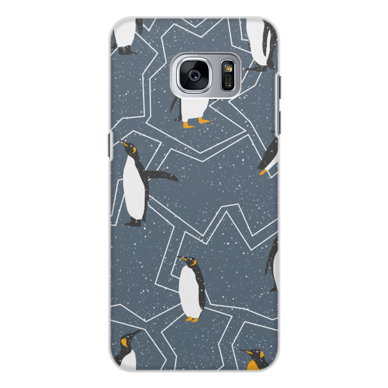 Printio Чехол для Samsung Galaxy S7, объёмная печать Пингвины printio чехол для samsung galaxy s7 объёмная печать пингвины