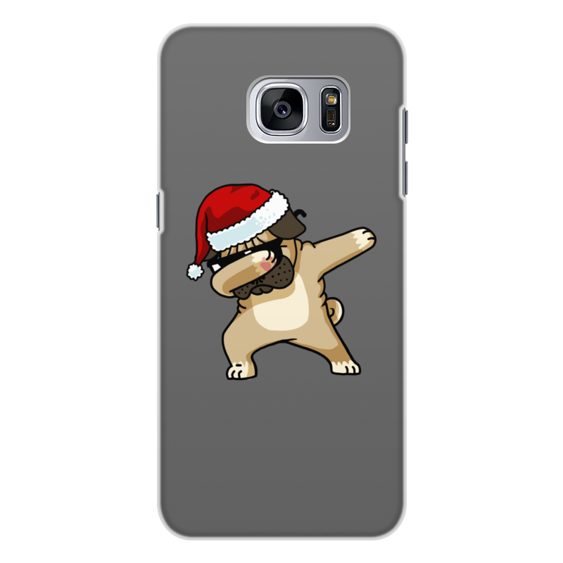Printio Чехол для Samsung Galaxy S7, объёмная печать Dabbing dog printio чехол для iphone 8 объёмная печать dabbing dog