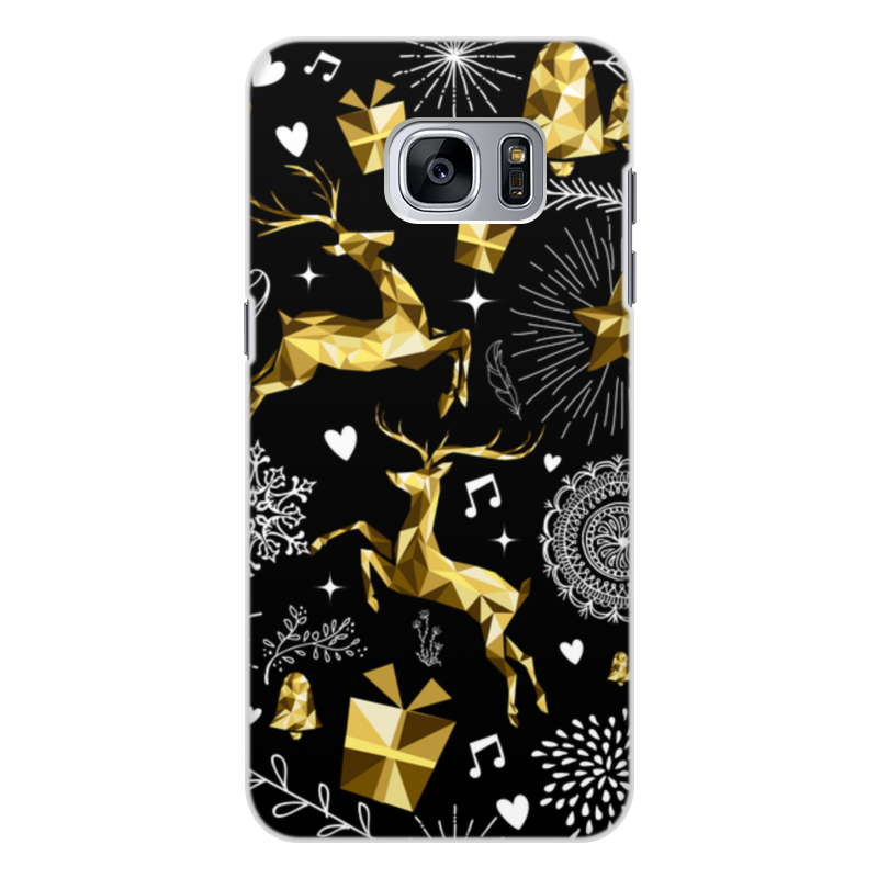 Printio Чехол для Samsung Galaxy S7, объёмная печать Олени printio чехол для samsung galaxy s7 объёмная печать олени в лесу