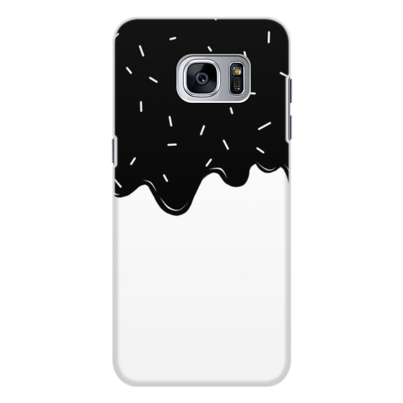 Printio Чехол для Samsung Galaxy S7, объёмная печать Глазурька жидкий чехол с блестками мороженое с посыпкой фон на samsung galaxy a01 самсунг гэлакси а01