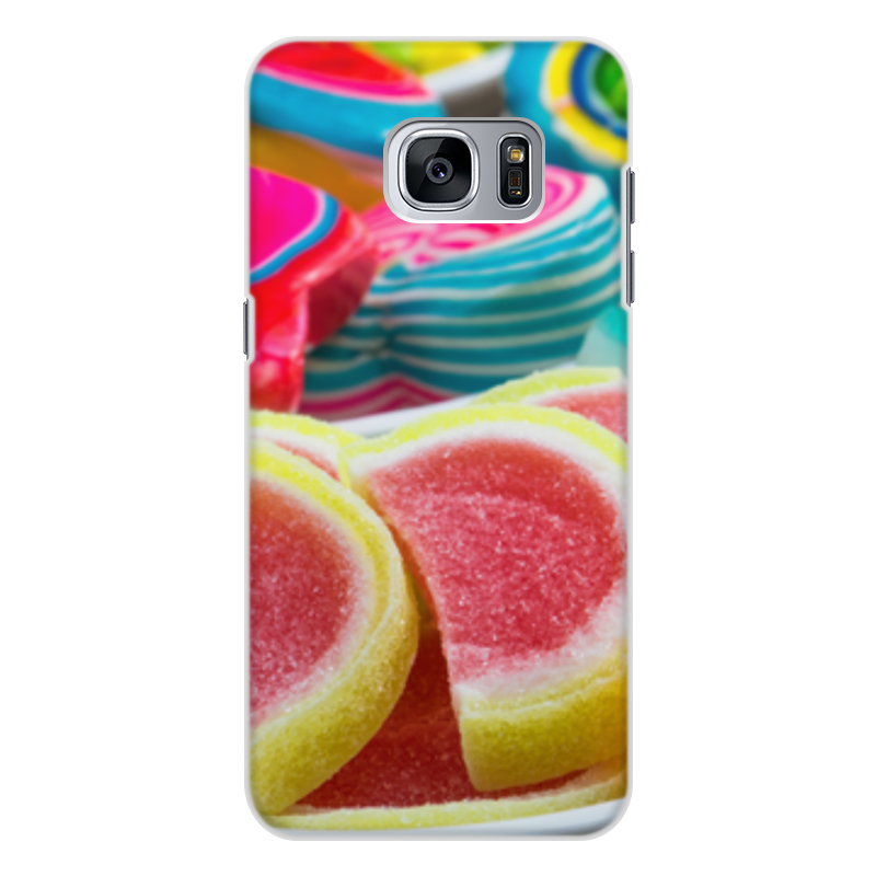 Printio Чехол для Samsung Galaxy S7, объёмная печать Мармелад