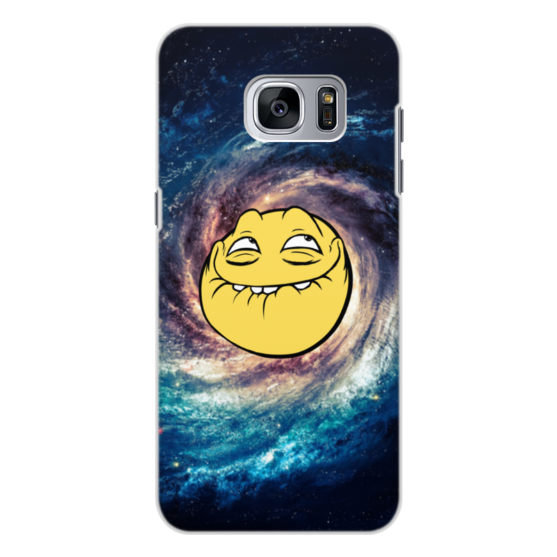Printio Чехол для Samsung Galaxy S7, объёмная печать Космос mem printio чехол для samsung galaxy s7 объёмная печать mem смех
