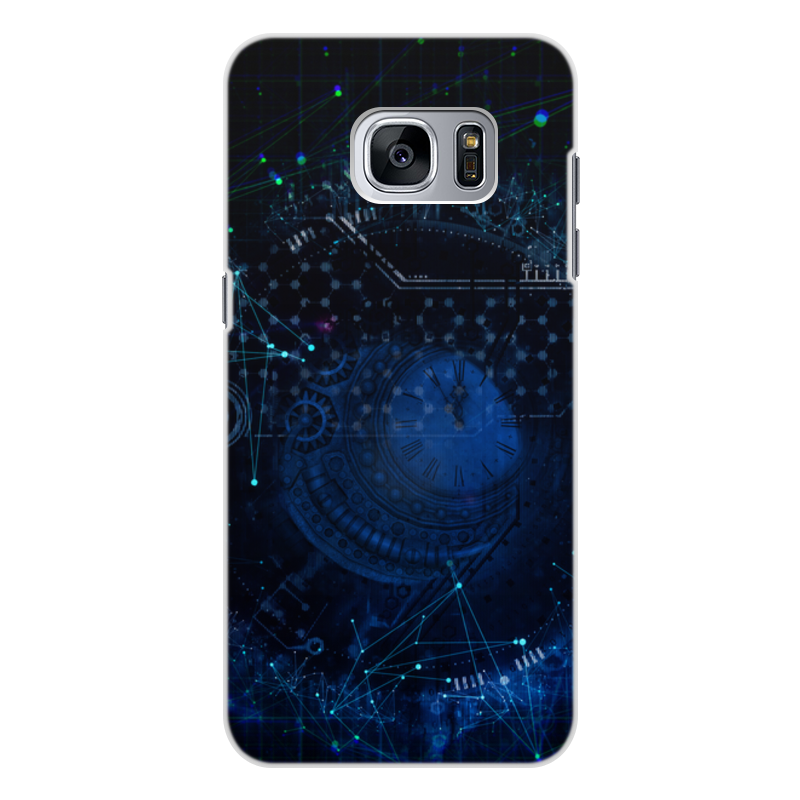 Printio Чехол для Samsung Galaxy S7, объёмная печать Техно re pa чехол накладка soft sense для samsung galaxy a31 синий