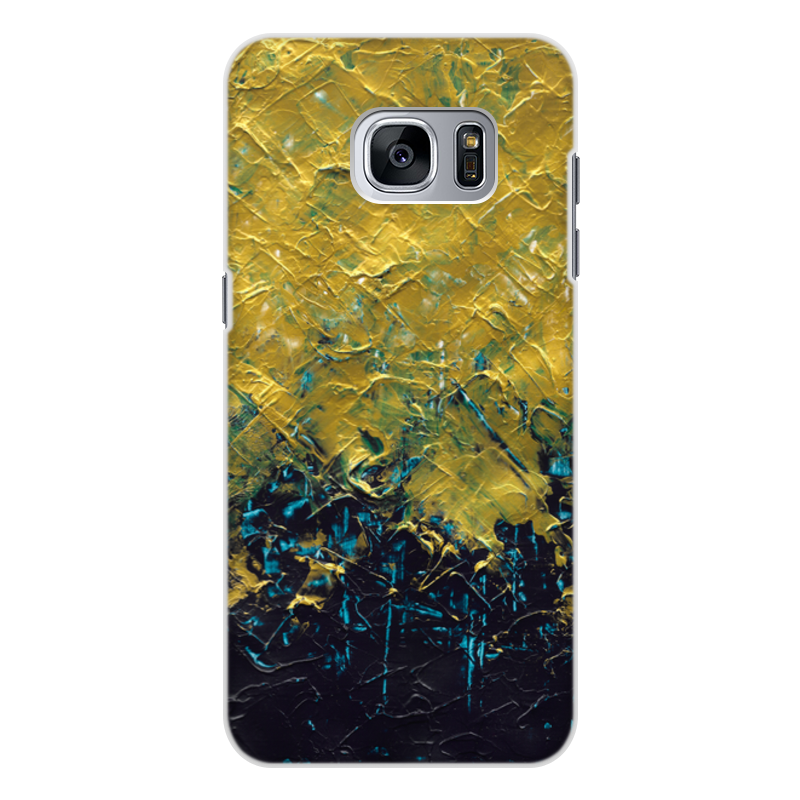 Printio Чехол для Samsung Galaxy S7, объёмная печать Abstract эко чехол будь смелее black на samsung galaxy a50 самсунг галакси а50